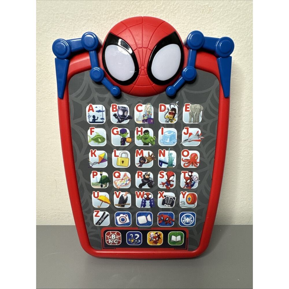 Spidey & His Amazing Friends Alphabet Tablet - Toy For Toddlers. Works & Tested